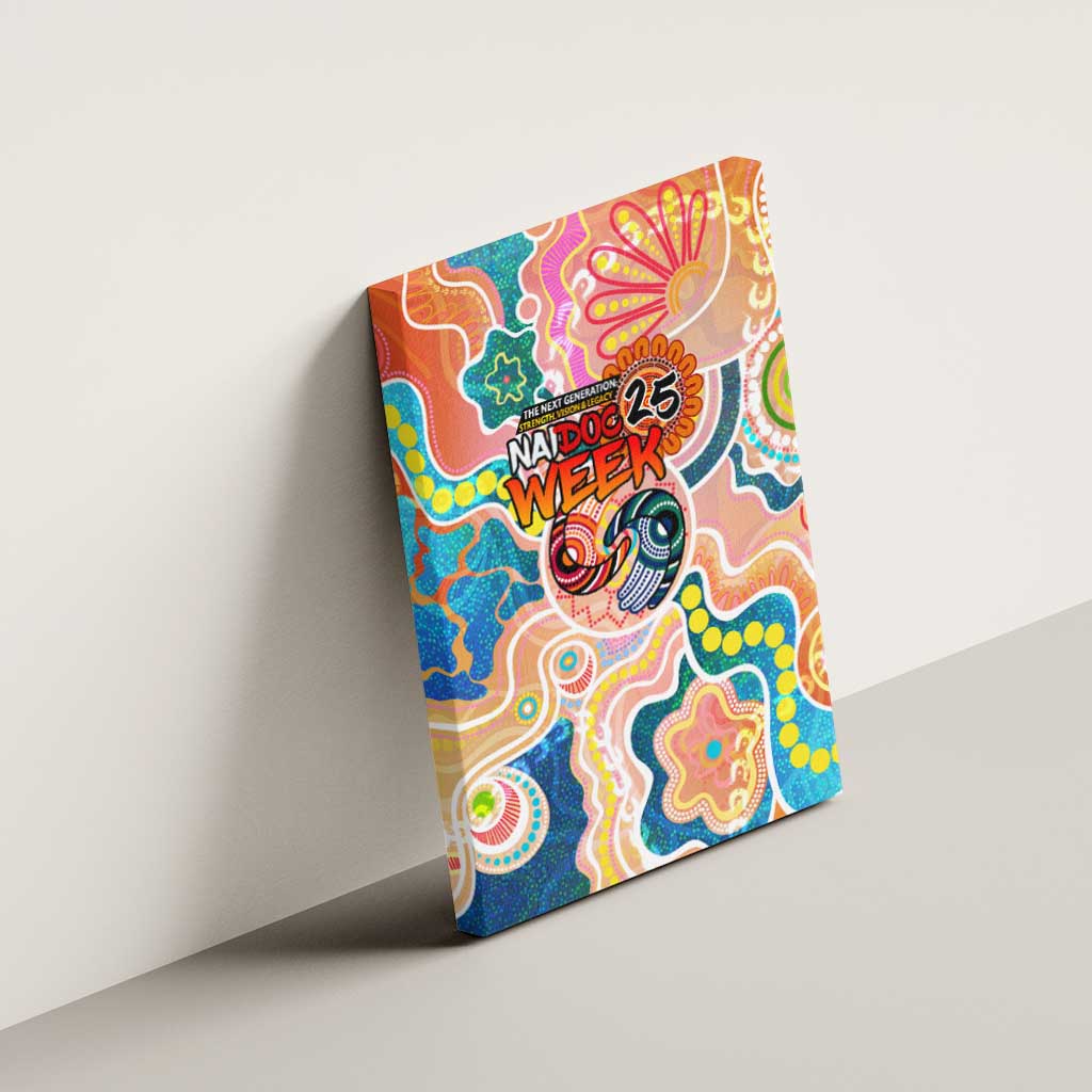 Naidoc 2025 Where Culture Walks the Runway Canvas Wall Art Aboriginal Indigenous Art