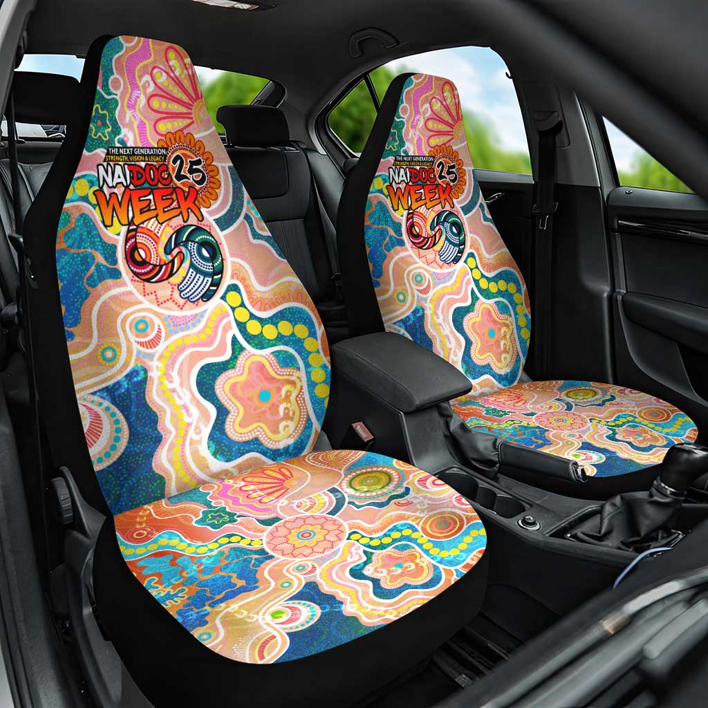 Naidoc 2025 Where Culture Walks the Runway Car Seat Cover Aboriginal Indigenous Art