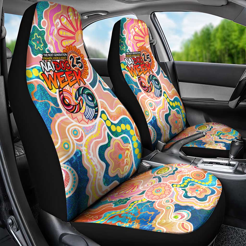 Naidoc 2025 Where Culture Walks the Runway Car Seat Cover Aboriginal Indigenous Art
