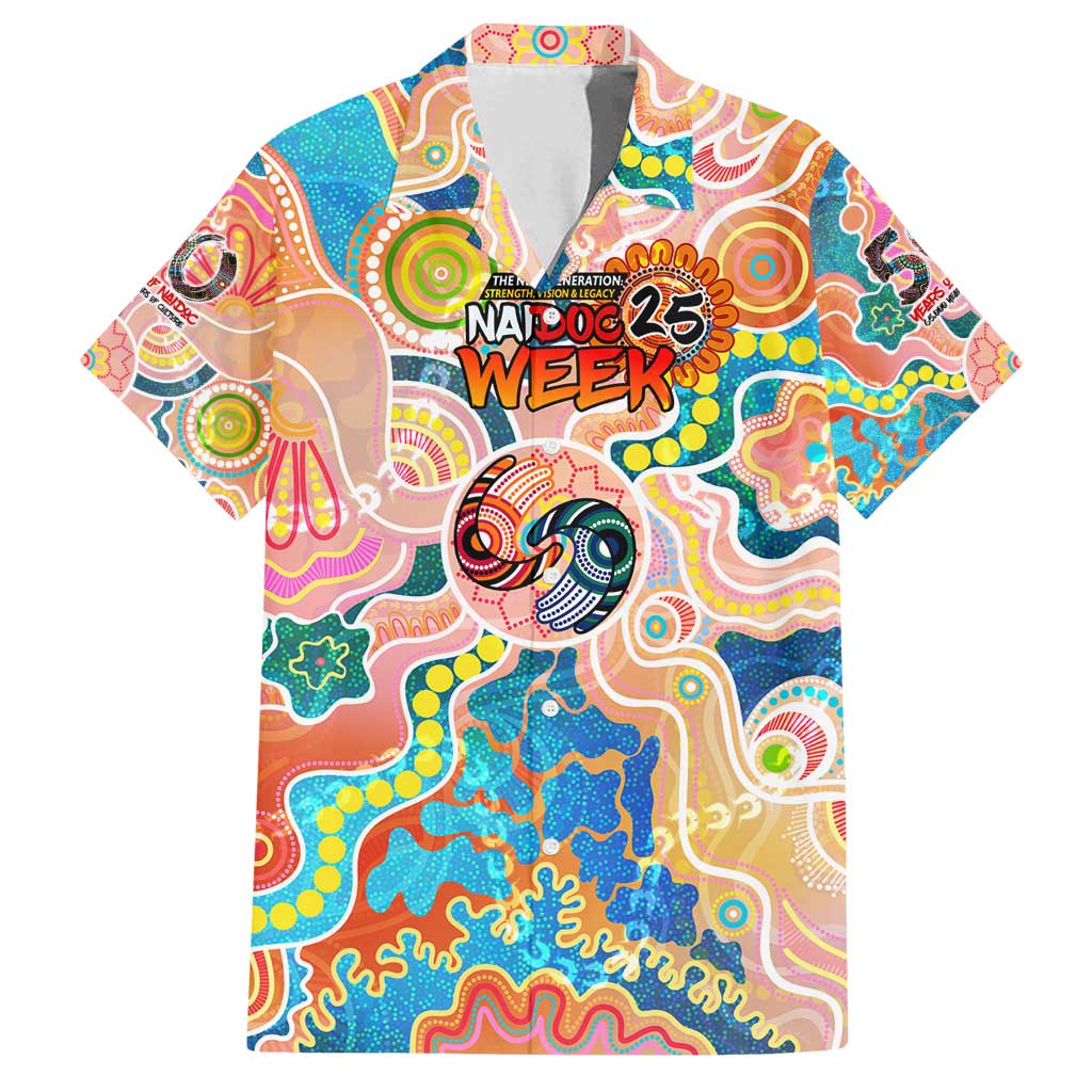 Personalised Naidoc 2025 Where Culture Walks the Runway Family Matching Long Sleeve Bodycon Dress and Hawaiian Shirt Aboriginal Indigenous Art