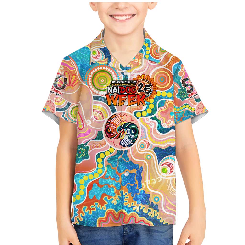 Personalised Naidoc 2025 Where Culture Walks the Runway Family Matching Mermaid Dress and Hawaiian Shirt Aboriginal Indigenous Art