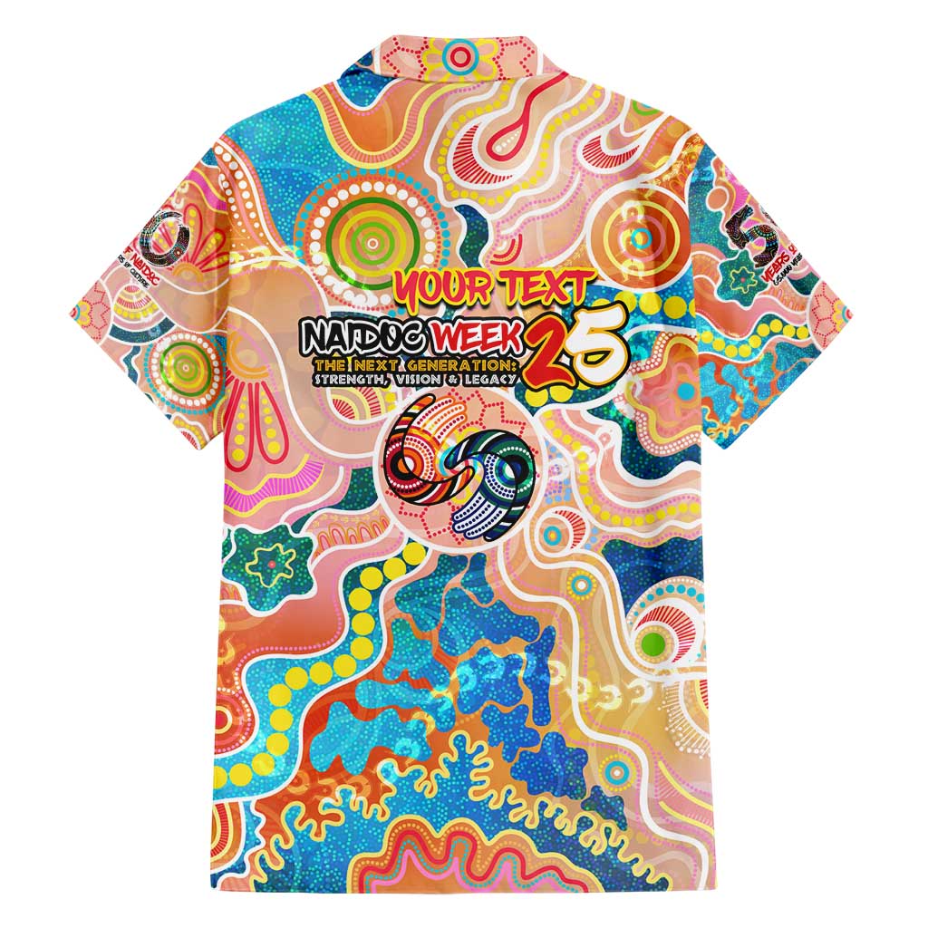 Personalised Naidoc 2025 Where Culture Walks the Runway Family Matching Short Sleeve Bodycon Dress and Hawaiian Shirt Aboriginal Indigenous Art