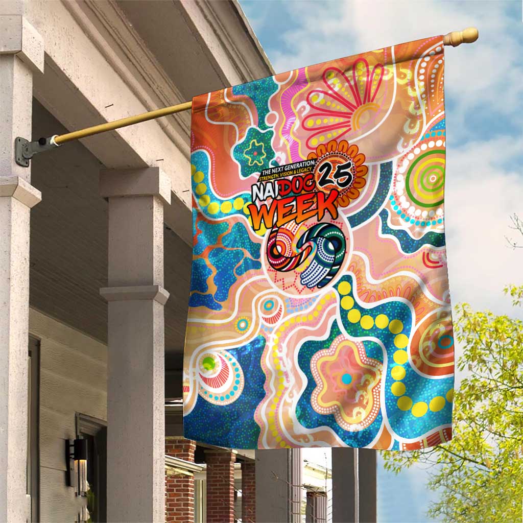 Naidoc 2025 Where Culture Walks the Runway Garden Flag Aboriginal Indigenous Art