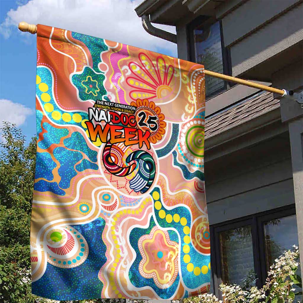 Naidoc 2025 Where Culture Walks the Runway Garden Flag Aboriginal Indigenous Art