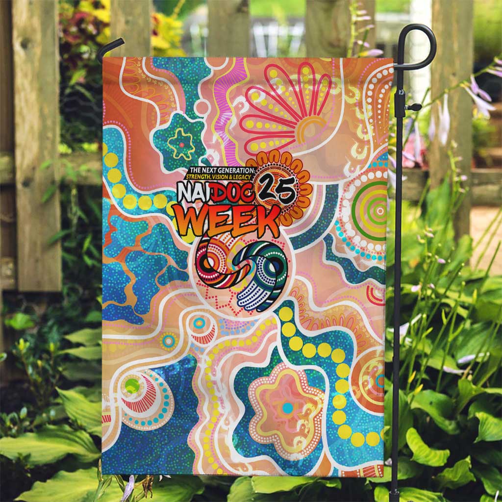 Naidoc 2025 Where Culture Walks the Runway Garden Flag Aboriginal Indigenous Art
