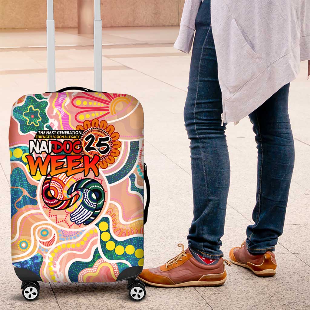 Naidoc 2025 Where Culture Walks the Runway Luggage Cover Aboriginal Indigenous Art