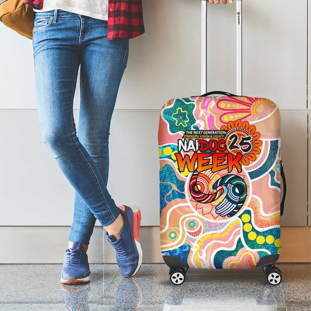 Naidoc 2025 Where Culture Walks the Runway Luggage Cover Aboriginal Indigenous Art