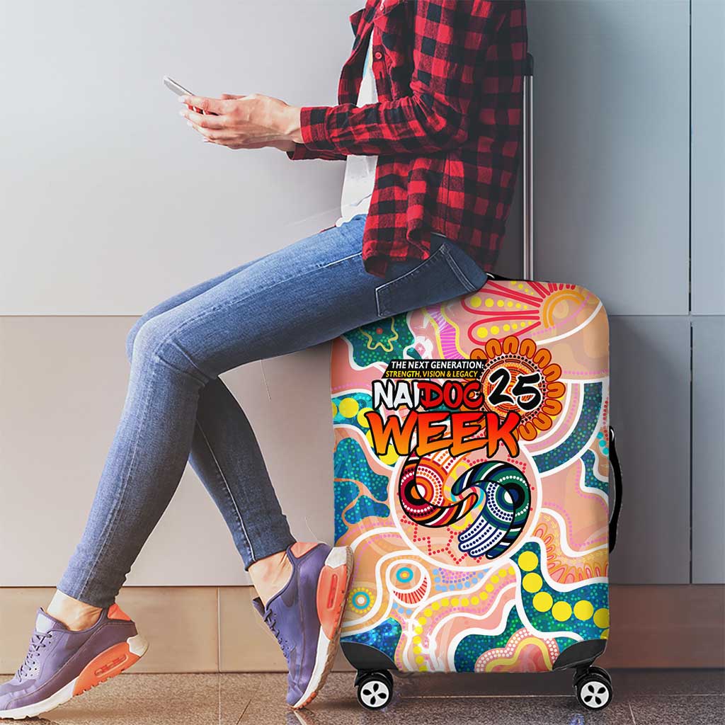 Naidoc 2025 Where Culture Walks the Runway Luggage Cover Aboriginal Indigenous Art