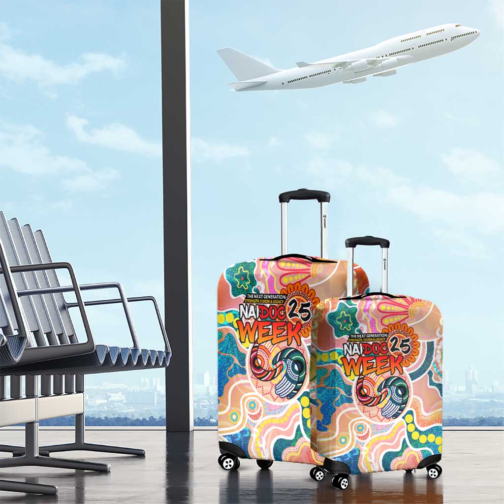 Naidoc 2025 Where Culture Walks the Runway Luggage Cover Aboriginal Indigenous Art