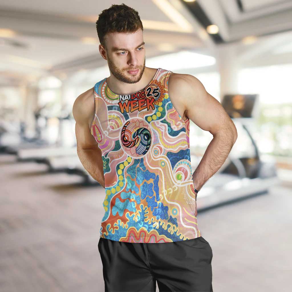 Personalised Naidoc 2025 Where Culture Walks the Runway Men Tank Top Aboriginal Indigenous Art