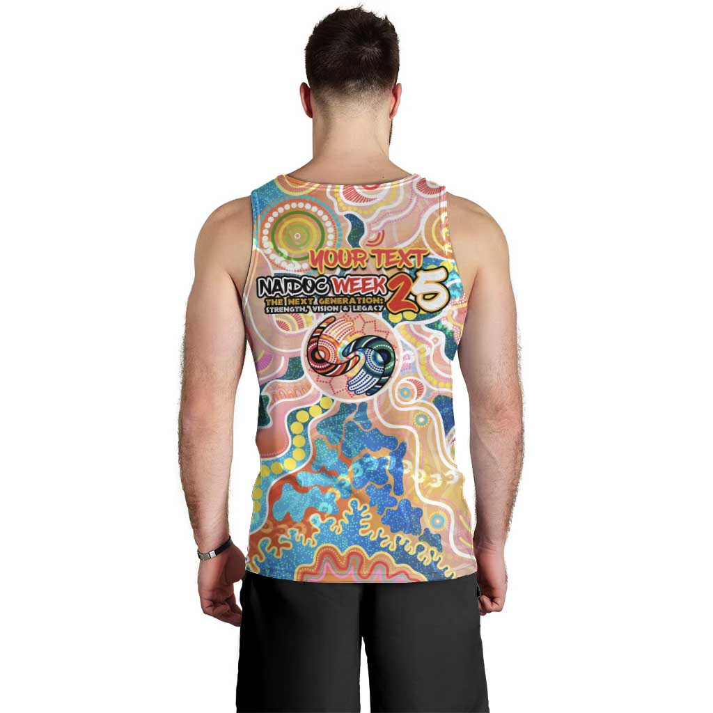 Personalised Naidoc 2025 Where Culture Walks the Runway Men Tank Top Aboriginal Indigenous Art