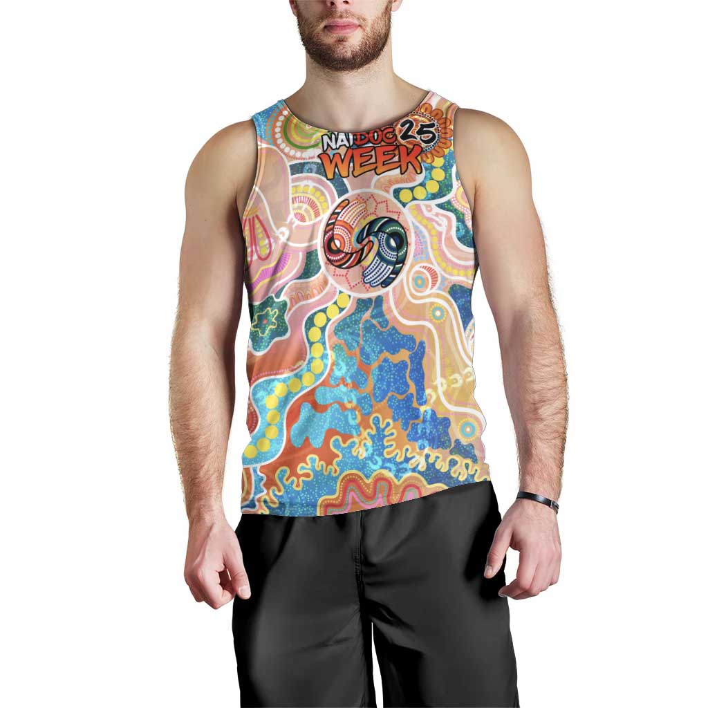 Personalised Naidoc 2025 Where Culture Walks the Runway Men Tank Top Aboriginal Indigenous Art
