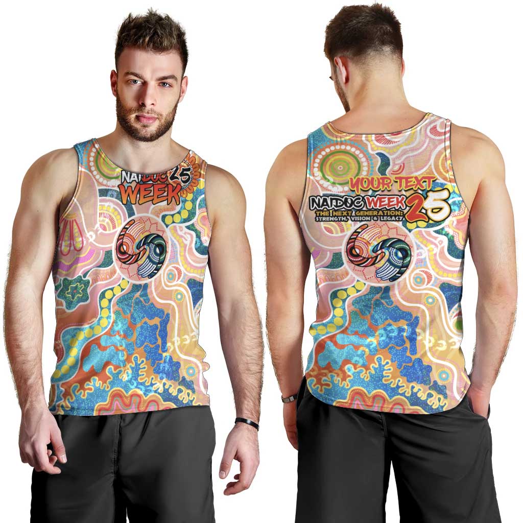 Personalised Naidoc 2025 Where Culture Walks the Runway Men Tank Top Aboriginal Indigenous Art