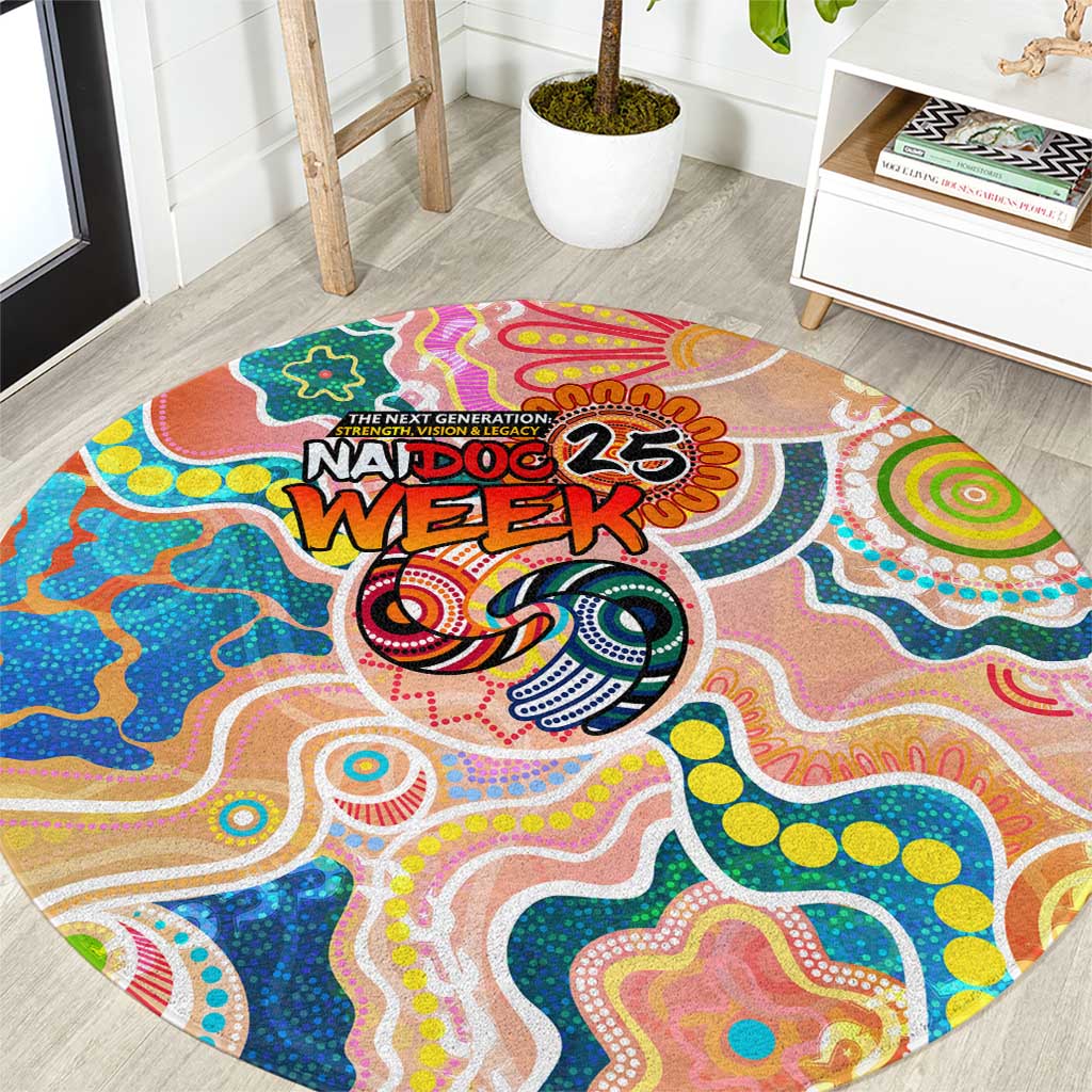 Naidoc 2025 Where Culture Walks the Runway Round Carpet Aboriginal Indigenous Art