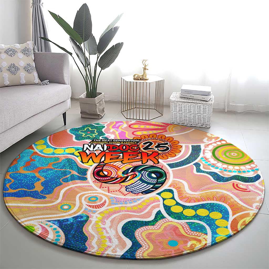 Naidoc 2025 Where Culture Walks the Runway Round Carpet Aboriginal Indigenous Art