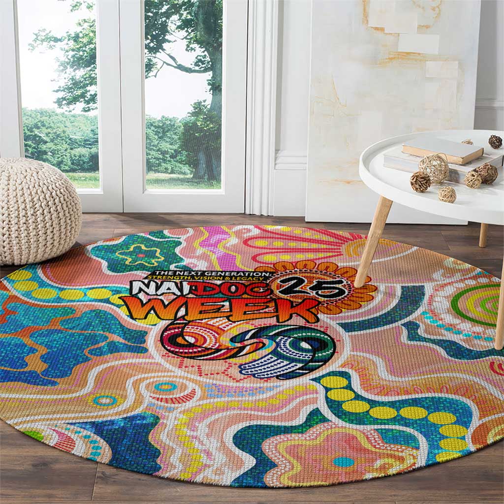 Naidoc 2025 Where Culture Walks the Runway Round Carpet Aboriginal Indigenous Art