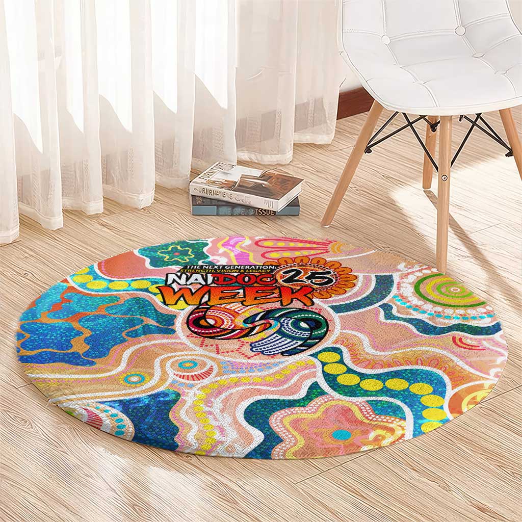 Naidoc 2025 Where Culture Walks the Runway Round Carpet Aboriginal Indigenous Art