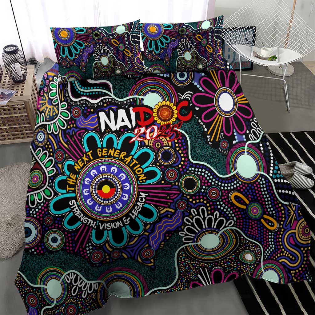 Naidoc 2025 Voices of the Ancestors Bedding Set Aboriginal Indigenous Art