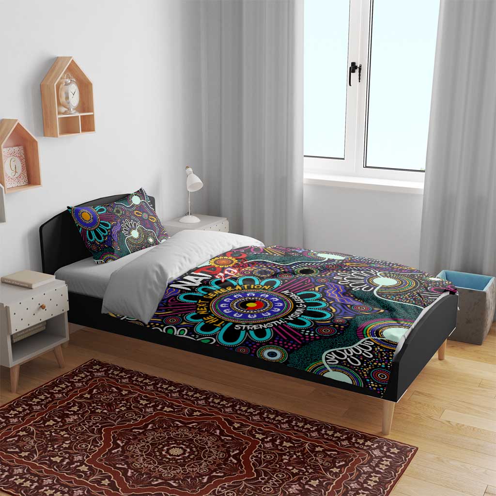 Naidoc 2025 Voices of the Ancestors Bedding Set Aboriginal Indigenous Art