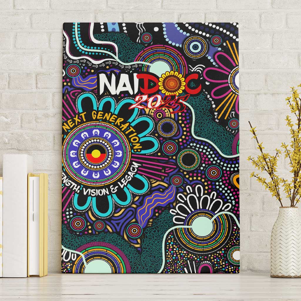 Naidoc 2025 Voices of the Ancestors Canvas Wall Art Aboriginal Indigenous Art