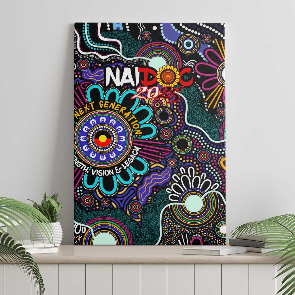Naidoc 2025 Voices of the Ancestors Canvas Wall Art Aboriginal Indigenous Art