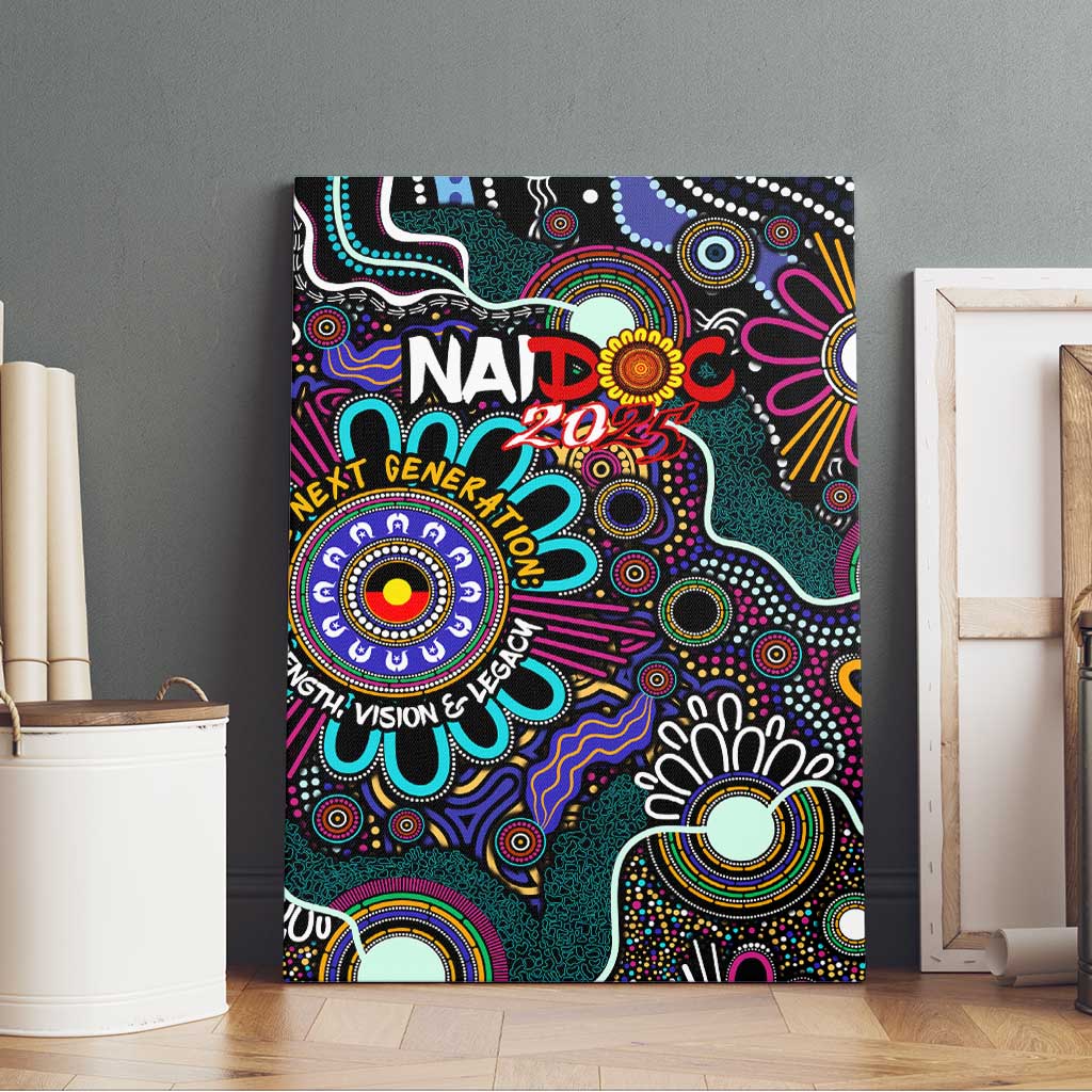 Naidoc 2025 Voices of the Ancestors Canvas Wall Art Aboriginal Indigenous Art