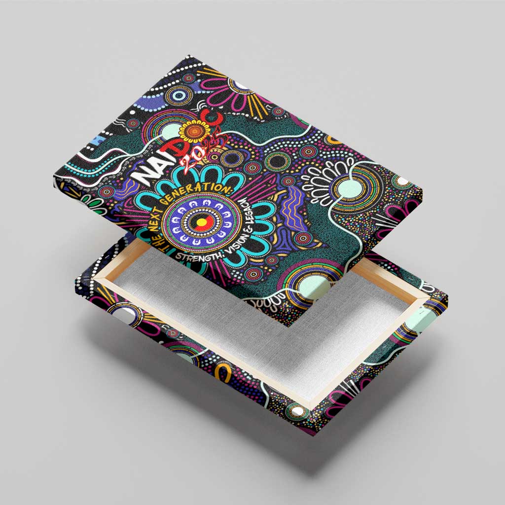 Naidoc 2025 Voices of the Ancestors Canvas Wall Art Aboriginal Indigenous Art