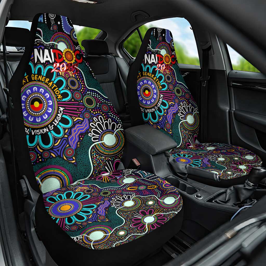 Naidoc 2025 Voices of the Ancestors Car Seat Cover Aboriginal Indigenous Art