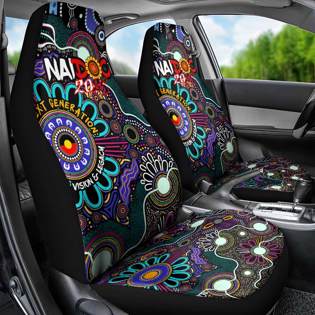 Naidoc 2025 Voices of the Ancestors Car Seat Cover Aboriginal Indigenous Art