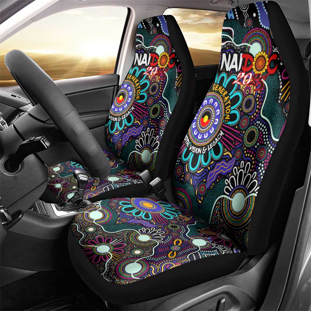Naidoc 2025 Voices of the Ancestors Car Seat Cover Aboriginal Indigenous Art