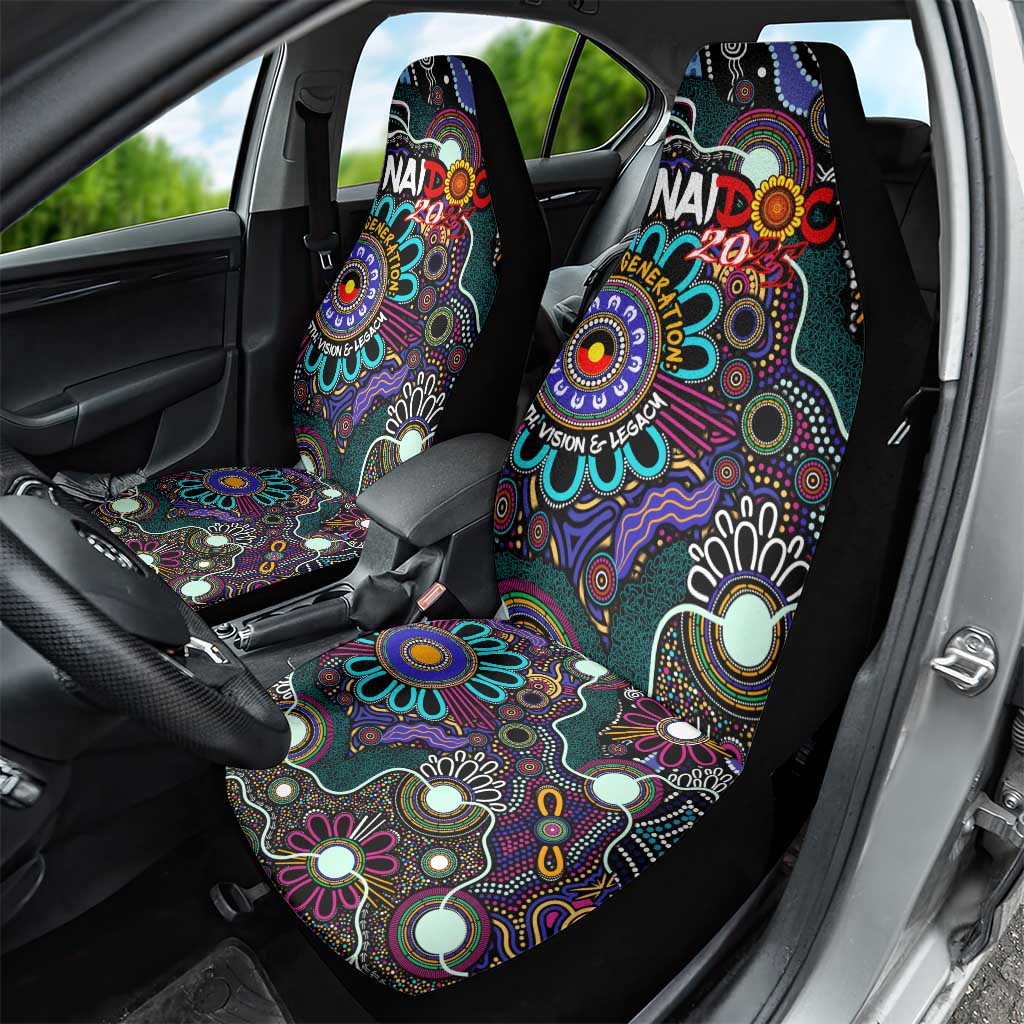 Naidoc 2025 Voices of the Ancestors Car Seat Cover Aboriginal Indigenous Art