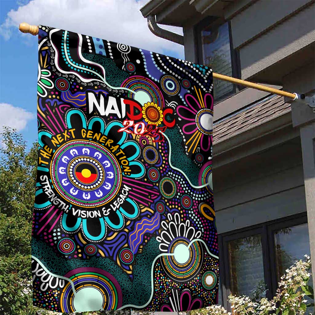 Naidoc 2025 Voices of the Ancestors Garden Flag Aboriginal Indigenous Art