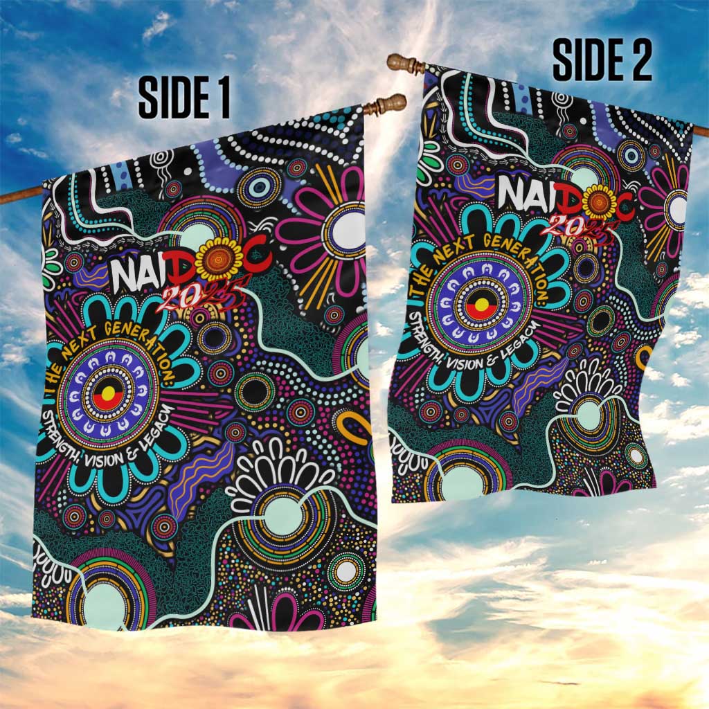 Naidoc 2025 Voices of the Ancestors Garden Flag Aboriginal Indigenous Art
