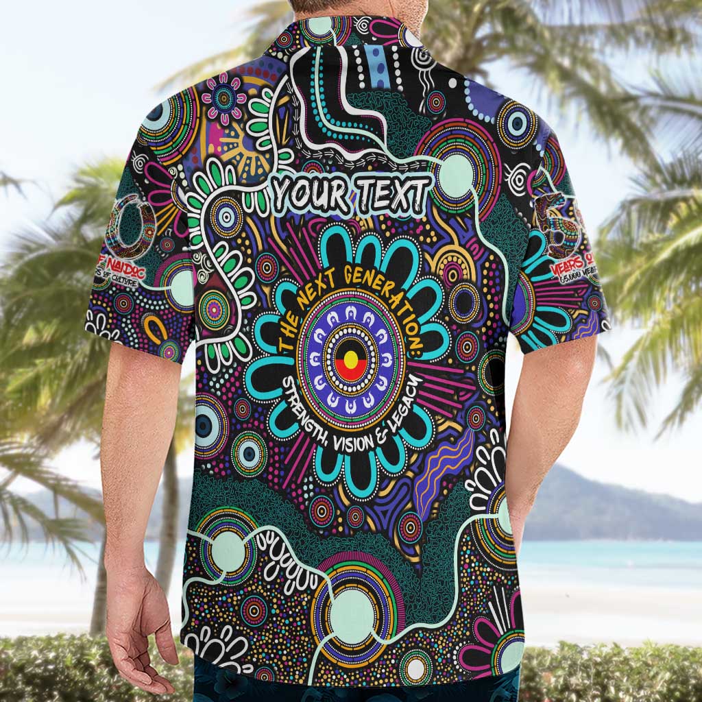Personalised Naidoc 2025 Voices of the Ancestors Hawaiian Shirt Aboriginal Indigenous Art
