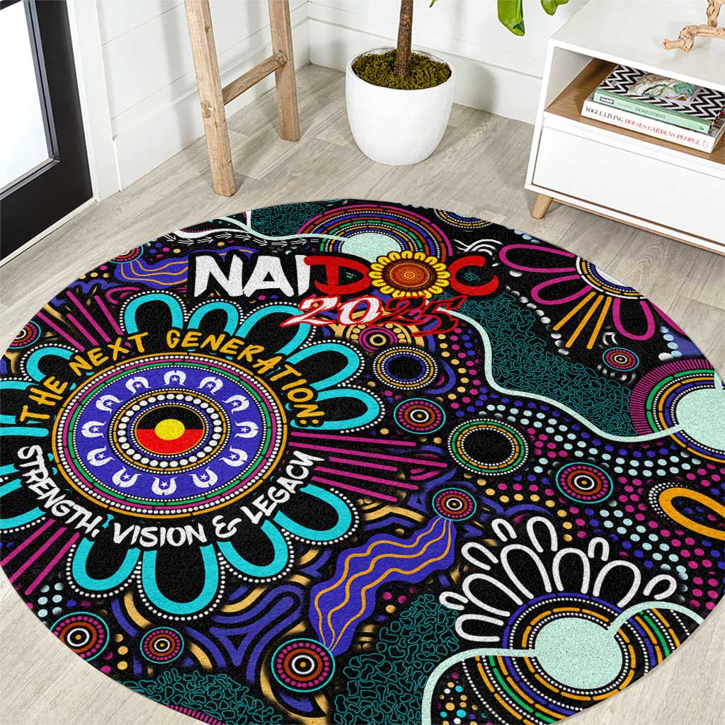 Naidoc 2025 Voices of the Ancestors Round Carpet Aboriginal Indigenous Art