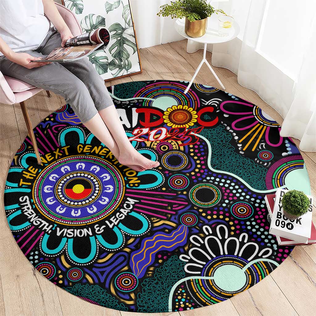 Naidoc 2025 Voices of the Ancestors Round Carpet Aboriginal Indigenous Art