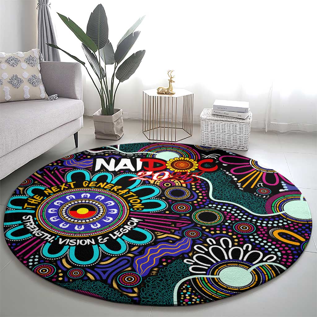 Naidoc 2025 Voices of the Ancestors Round Carpet Aboriginal Indigenous Art