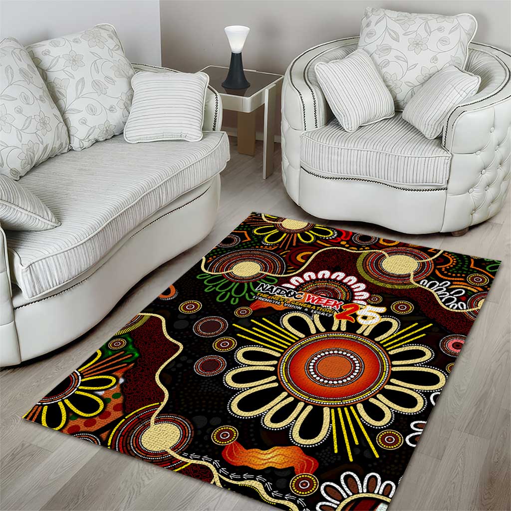 50 Years Aboriginal Patterns Of The Past Area Rug Legacy NAIDOC 2025