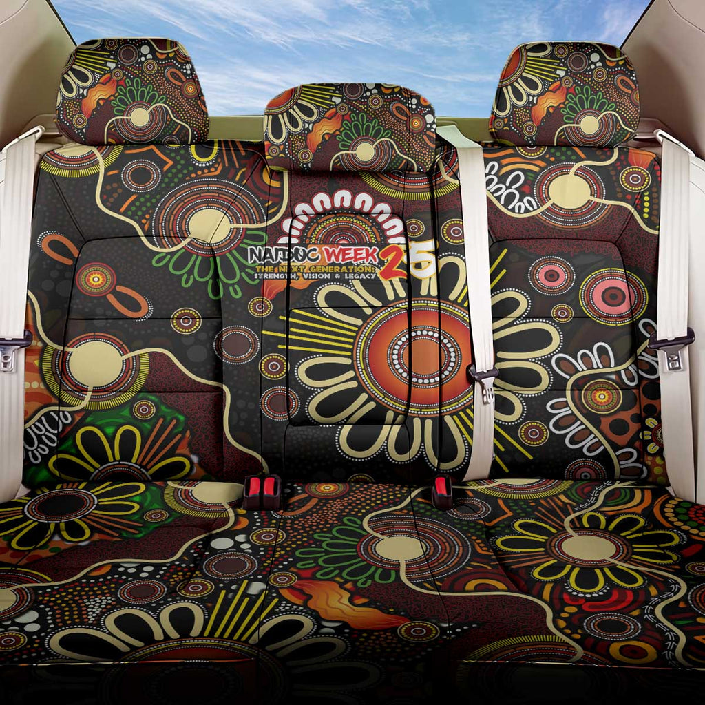 50 Years Aboriginal Patterns Of The Past Back Car Seat Cover Legacy NAIDOC 2025