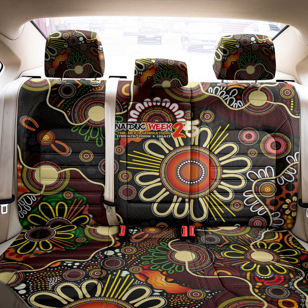 50 Years Aboriginal Patterns Of The Past Back Car Seat Cover Legacy NAIDOC 2025