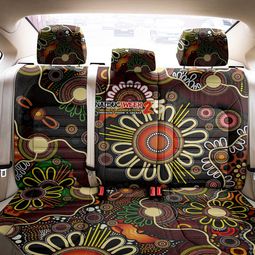 50 Years Aboriginal Patterns Of The Past Back Car Seat Cover Legacy NAIDOC 2025