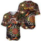 Personalised 50 Years Aboriginal Patterns Of The Past Baseball Jersey Legacy NAIDOC 2025