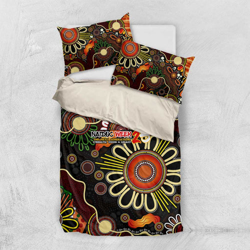 50 Years Aboriginal Patterns Of The Past Bedding Set Legacy NAIDOC 2025