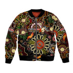 Personalised 50 Years Aboriginal Patterns Of The Past Bomber Jacket Legacy NAIDOC 2025