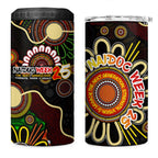 50 Years Aboriginal Patterns Of The Past 4 in 1 Can Cooler Tumbler Legacy NAIDOC 2025