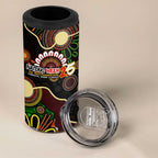 50 Years Aboriginal Patterns Of The Past 4 in 1 Can Cooler Tumbler Legacy NAIDOC 2025