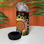 50 Years Aboriginal Patterns Of The Past 4 in 1 Can Cooler Tumbler Legacy NAIDOC 2025