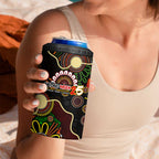 50 Years Aboriginal Patterns Of The Past 4 in 1 Can Cooler Tumbler Legacy NAIDOC 2025