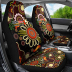 50 Years Aboriginal Patterns Of The Past Car Seat Cover Legacy NAIDOC 2025