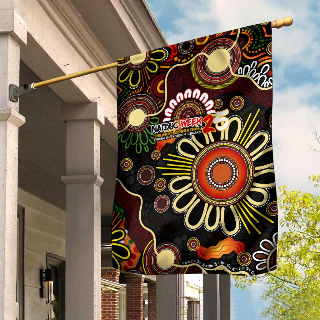 50 Years Aboriginal Patterns Of The Past Garden Flag Legacy NAIDOC 2025